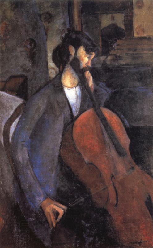 Amedeo Modigliani The Cellist China oil painting art